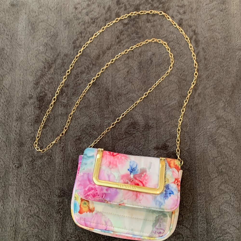 Ted Baker Mini Floral Pastel Purse